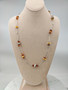 Uniikki Vintage Itä-meren Meripihka kaulakoru 69 cm