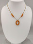 Vintage Itä-meren Meripihka kaulakoru 53 cm
