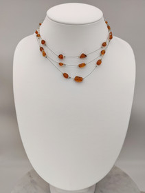 Vintage Baltic Amber necklace 43 cm