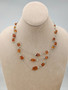 Vintage Itä-meren Meripihka kaulakoru 43 cm