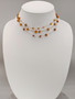 Vintage Itä-meren Meripihka kaulakoru 41 cm