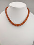 Vintage Itä-meren meripihka kaulakoru 50cm