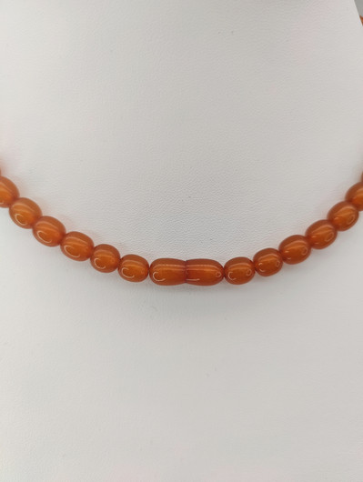 Vintage Itä-meren meripihka kaulakoru 50cm