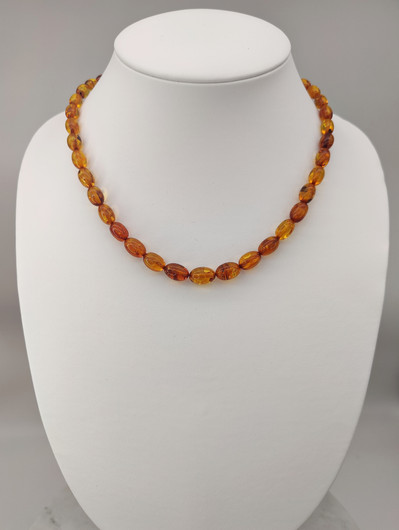 Vintage Baltic Amber necklace 54 cm