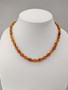 Vintage Baltic Amber set of necklace, bracelet and earrings