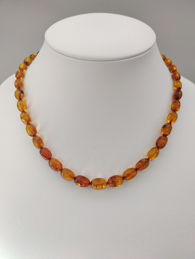 Vintage Baltic Amber necklace 54 cm