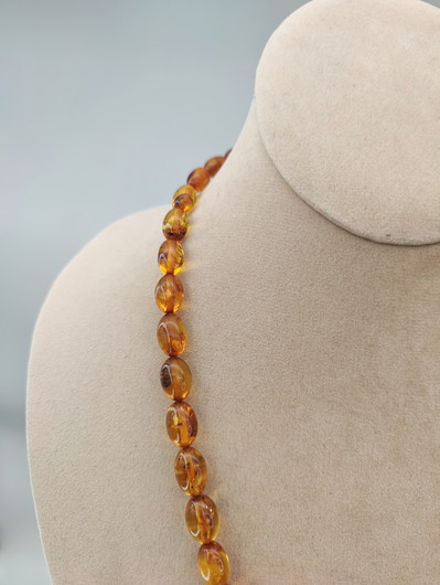 Vintage Baltic Amber necklace 54 cm