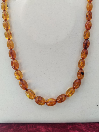 Vintage Baltic Amber necklace 54 cm