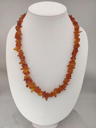 Vintage Baltic Amber necklace 66 cm