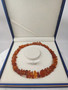 Vintage Baltic Amber necklace 54 cm