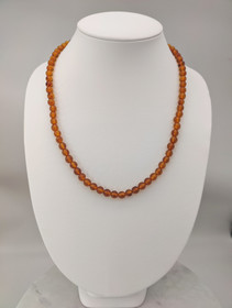 Vintage Itä-meren meripihka kaulakoru 65cm