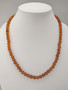 Vintage Itä-meren meripihka kaulakoru 65cm