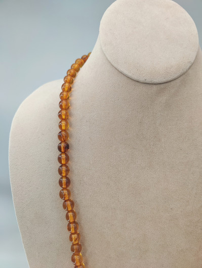 Vintage Baltic amber necklace 65cm
