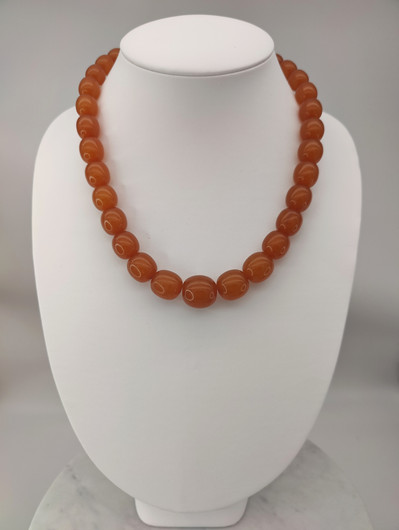 Vintage Baltic amber necklace 59cm