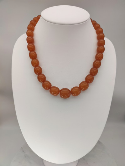 Vintage Baltic amber necklace 59cm