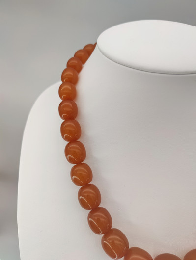 Vintage Baltic amber necklace 59cm
