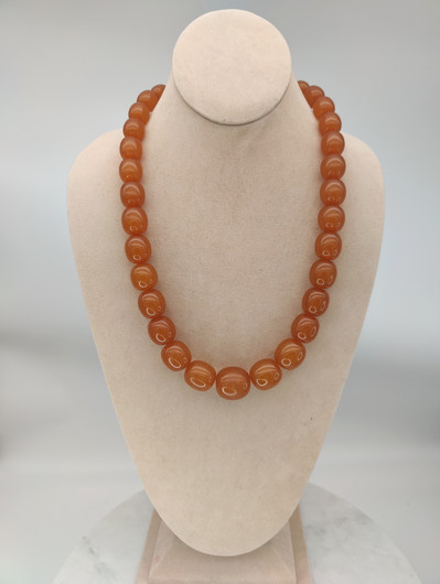 Vintage Baltic amber necklace 59cm