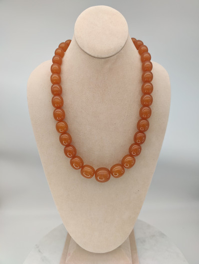 Vintage Baltic amber necklace 59cm