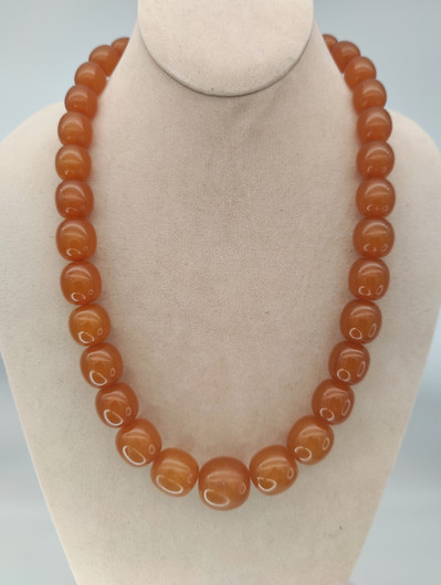 Vintage Baltic amber necklace 59cm