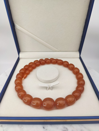 Vintage Baltic amber necklace 59cm