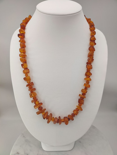 Vintage Baltic Amber necklace 72 cm