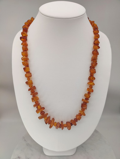 Vintage Baltic Amber necklace 72 cm