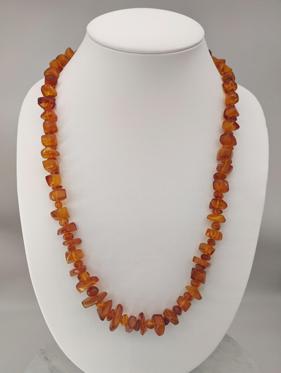Vintage Baltic Amber necklace 72 cm