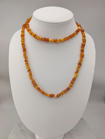 Vintage Baltic Amber necklace 110 cm