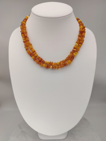 Vintage Baltic Amber necklace 110 cm