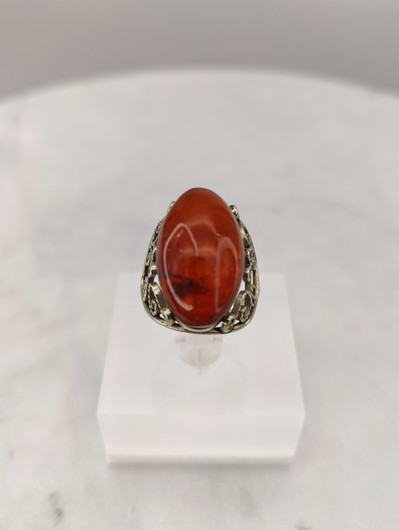 Vintage Baltic Amber ring