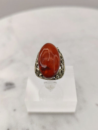 Vintage Baltic Amber ring