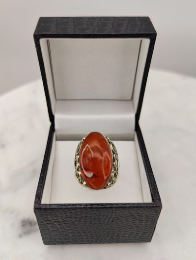 Vintage Baltic Amber ring