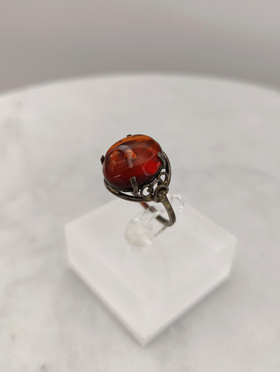Vintage Baltic Amber ring