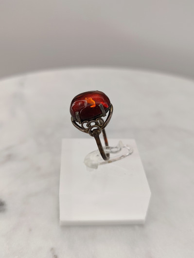 Vintage Baltic Amber ring