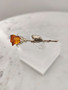 Vintage Baltic amber brooch