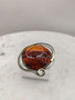 Vintage Baltic amber brooch