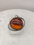 Vintage Baltic amber brooch
