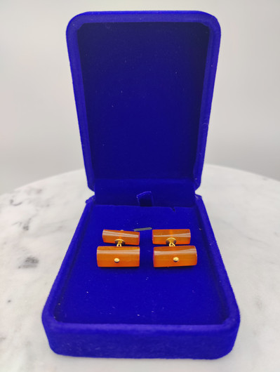 Vintage Baltic amber Cufflinks