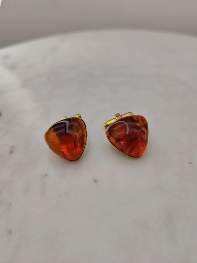 Vintage Baltic amber Cufflinks