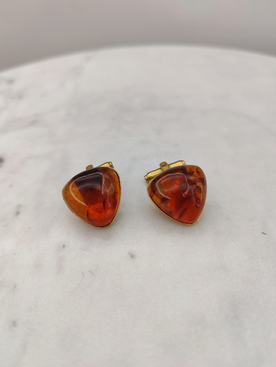 Vintage Baltic amber Cufflinks