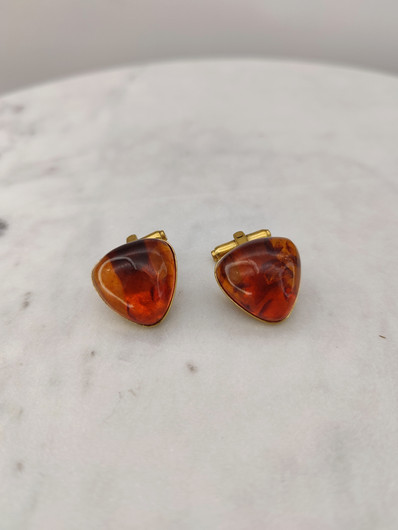 Vintage Baltic amber Cufflinks