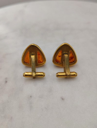 Vintage Baltic amber Cufflinks