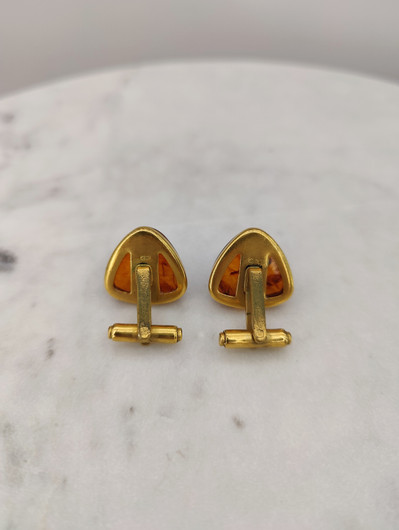 Vintage Baltic amber Cufflinks