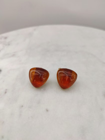 Vintage Itä-meren meripihka Kalvosinnapit