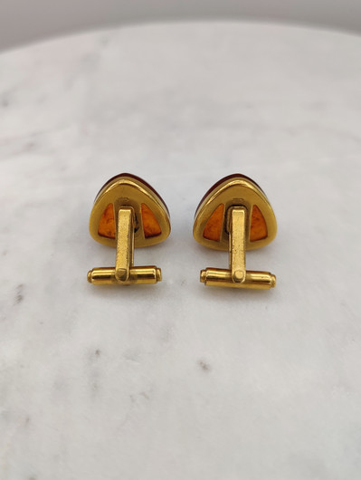 Vintage Baltic amber Cufflinks