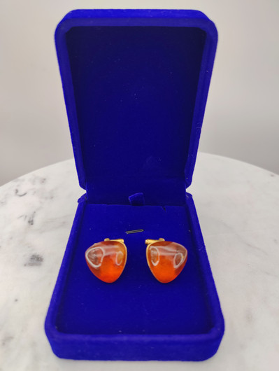 Vintage Baltic amber Cufflinks