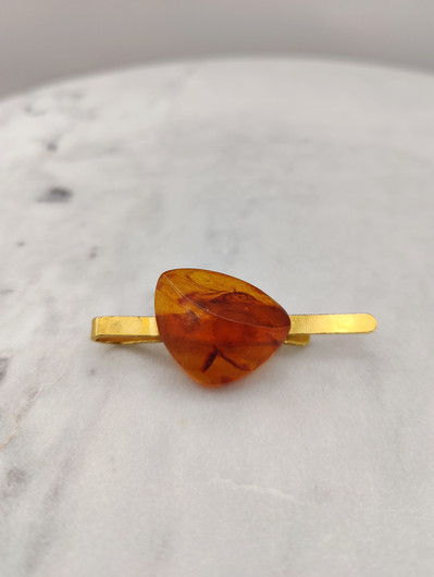 Baltic Amber tie pin