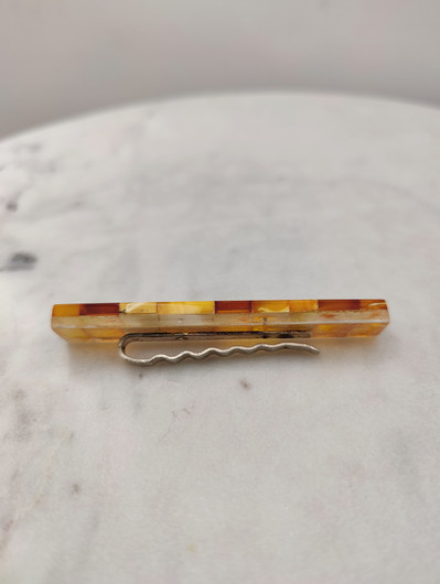Baltic Amber tie pin