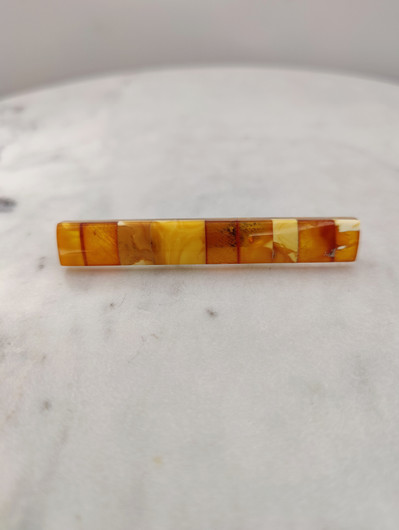 Baltic Amber tie pin
