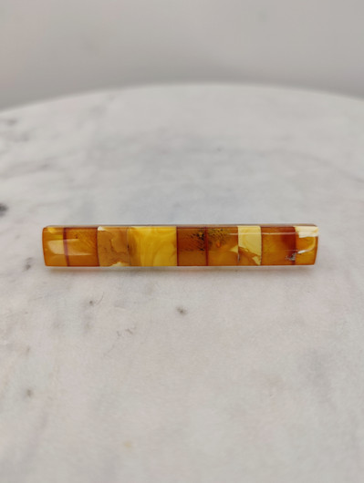 Baltic Amber tie pin